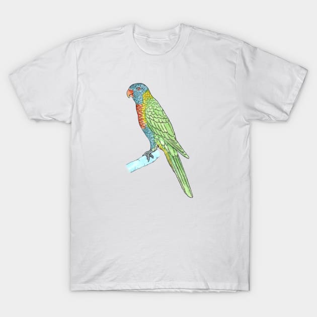 Rainbow Lorikeet T-Shirt by bangart